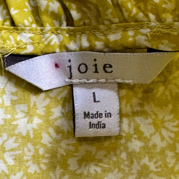 Joie Carlo Sleeveless Dress in Soft Citrus Sz L - Picture 13 of 14